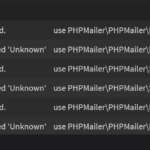 PHP8.2でBracketsが謎のエラーを吐く